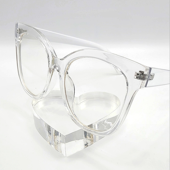 🏷Clearance🏷 Oversized Clear Lens Glasses - Picture 2 of 3